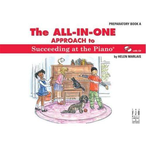 All In One Approach Succeeding Piano Prep Book A (Softcover Book/CD)