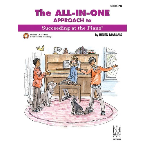 All-In-One Approach to Succeeding at the Piano Book 2B by Helen Marlais