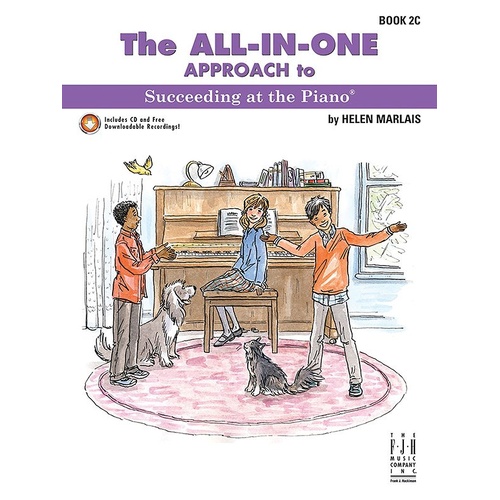 All-In-One Approach to Succeeding at the Piano Book 2C by Helen Marlais