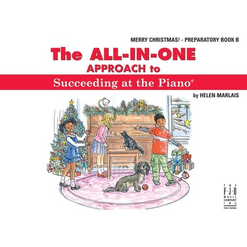 All In One Approach Succeeding Piano Prep B Merry (Softcover Book)