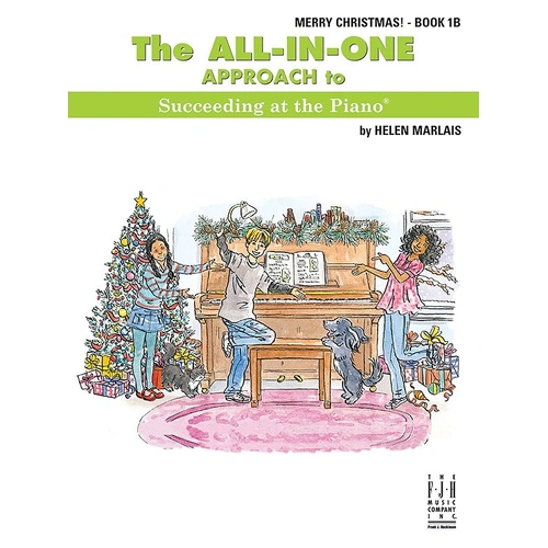 All-in-One Approach to Succeeding at the Piano Book 1B by Helen Marlais - Christmas Arrangements for Piano