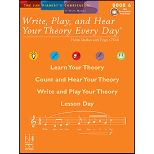 Write Play And Hear Your Theory Book 6 (Softcover Book)