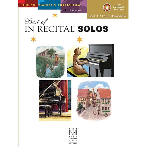 Best of In Recital Solos Book 4 for Early Intermediate Piano