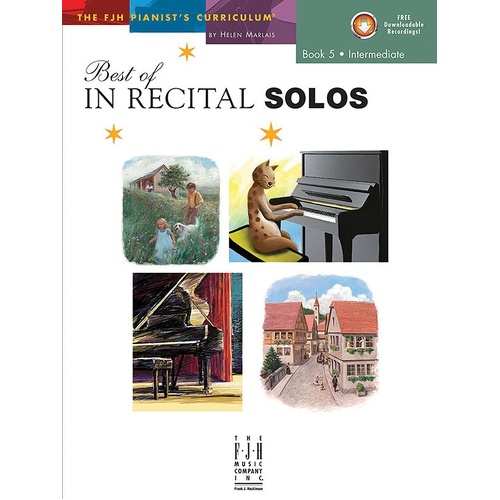 Best of In Recital Solos Book 5 Intermediate for Piano