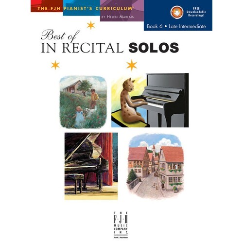 Best Of In Recital Solos Book 6 Late Intermediate (Softcover Book)