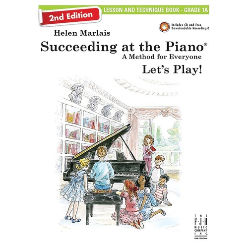 Succeeding at the Piano 2nd Edition Grade 1A Lesson & Technique Book