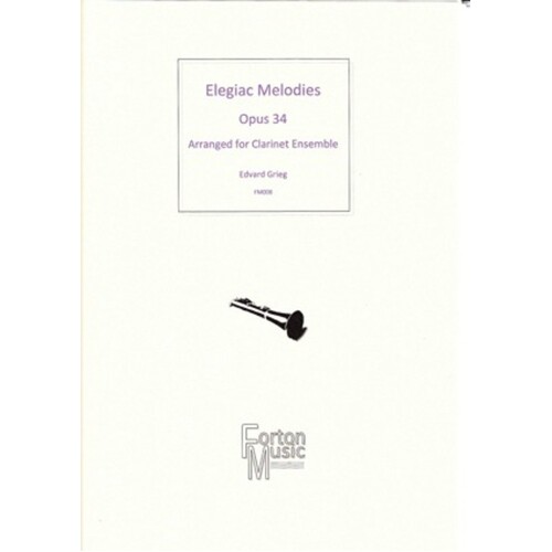 Elegiac Melodies Op 34 4 B Flute Alto And Bass Clarin Book