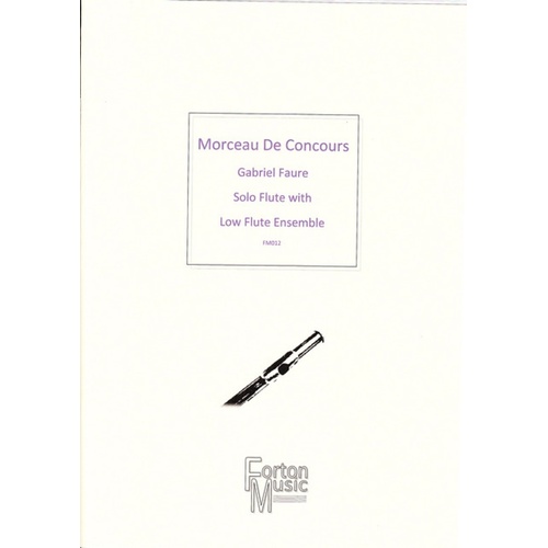 Morceau De Concours Flute Ensemble Book