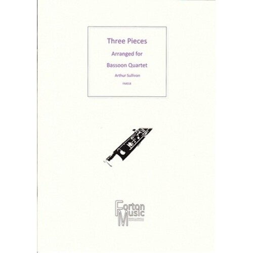 Three Pieces Bassoon Quartet (Softcover Book)