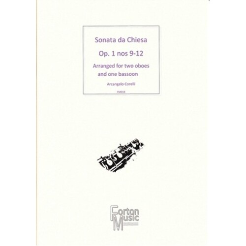 Sonata Da Chiesa Nos 9-12 Double Reed Trio (Softcover Book)