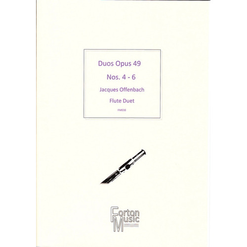 Flute Duos Op 49 Nos 4 - 6 Book