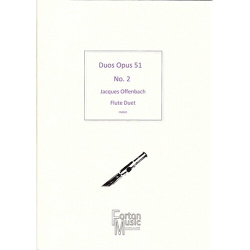 Flute Duos Op 51 No 2 Book