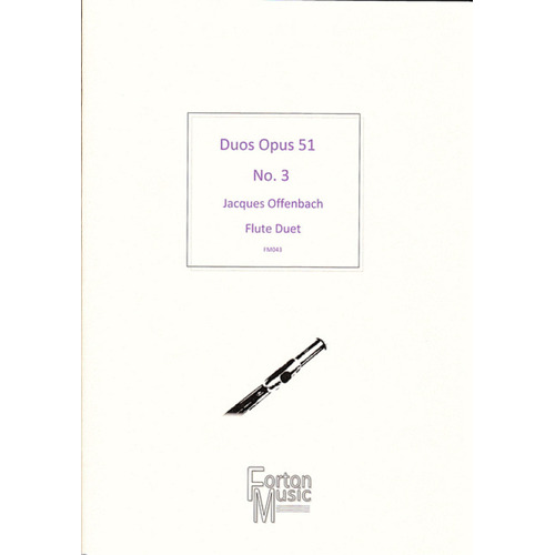 Flute Duos Op 51 No 3 Book