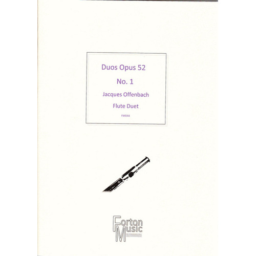 Flute Duos Op 52 No 1 Book