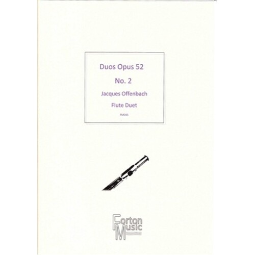 Flute Duos Op 52 No 2 Book