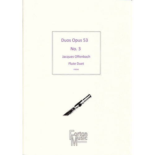 Flute Duos Op 53 No 3 Book