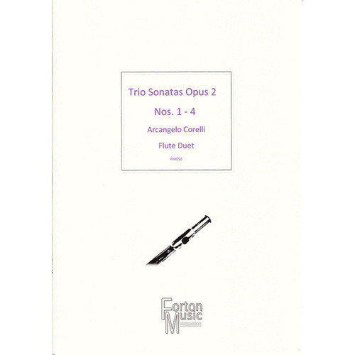 Flute Trio Sonatas Op 2 Nos 1 - 4 Book