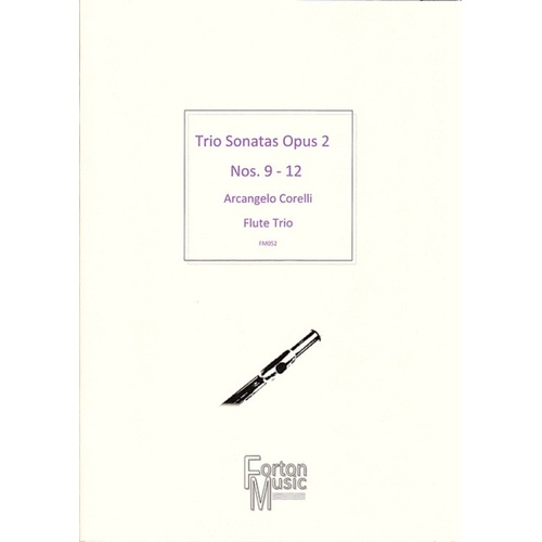 Flute Trio Sonatas Op 2 Nos 9 - 12 Book