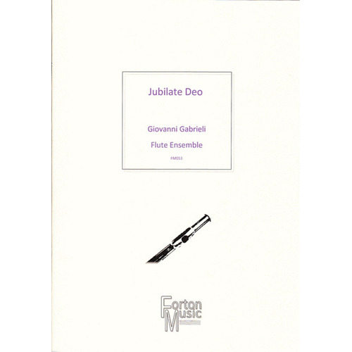 Jubilate Deo Flute Ensemble Book