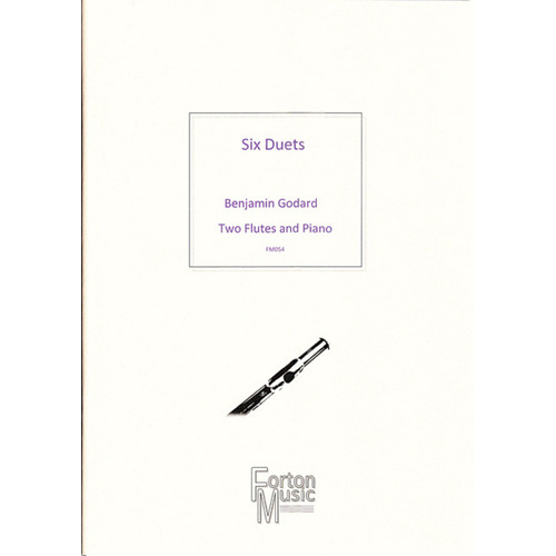 Six Duets 2 Flute/Piano Book