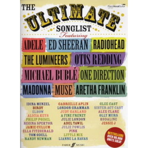 Ultimate Songlist PVG Book