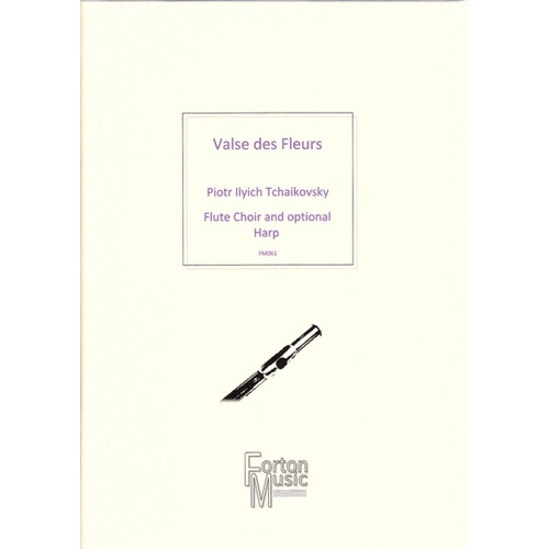 Valse Des Fleurs Flute Ensemble Book