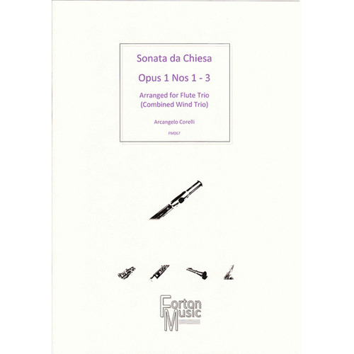 Sonata Da Chiesa Op 1 Nos 1 - 3 Flute Book Book