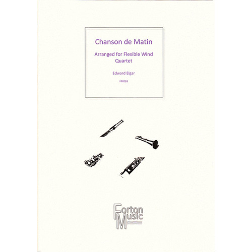 Chanson De Matin Mixed Wind Quartet Book
