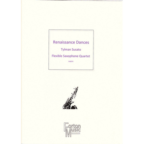 Renaissance Dances Saxophone Ensemble Book