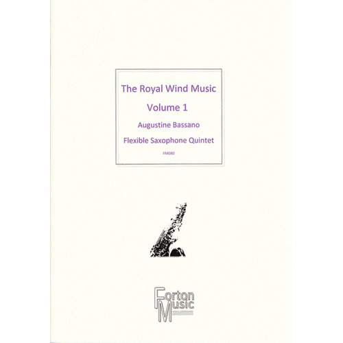 Royal Wind Music Saxophone Ensemble Book