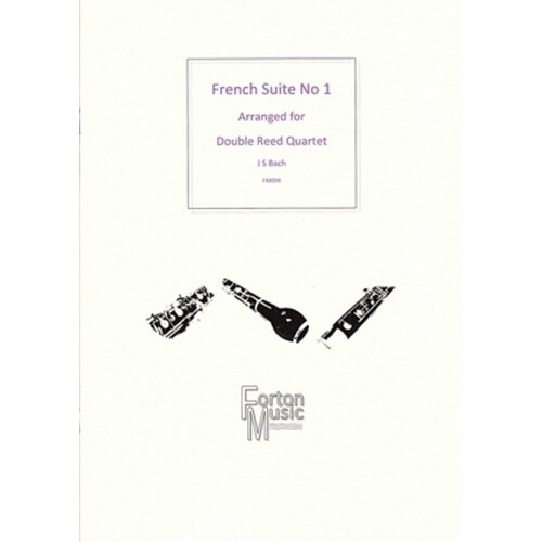 French Suite No 1 Double Reed Quartet (Softcover Book)