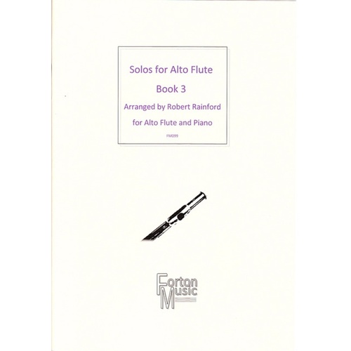 Solos For Alto Flute Book 3 Book