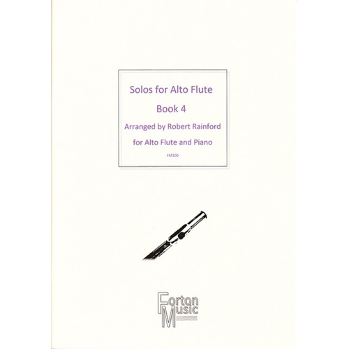 Solos For Alto Flute Book 4 Book