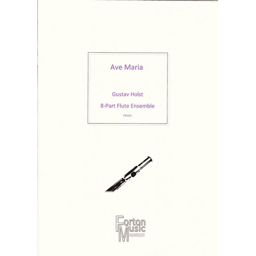 Ave Maria Double Flute Quartet Book
