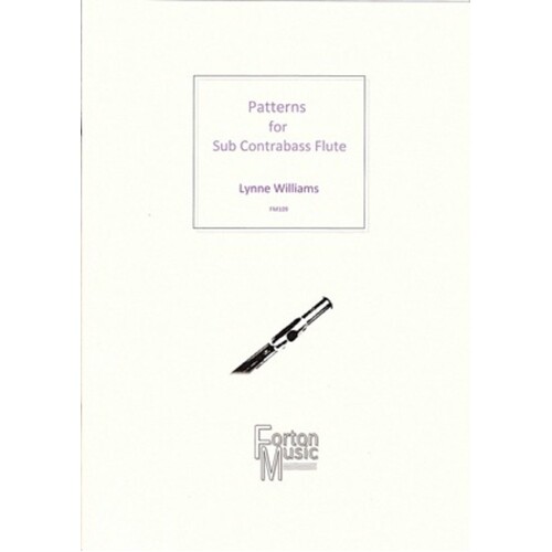 Patterns For Sub Contrabass Flute Book