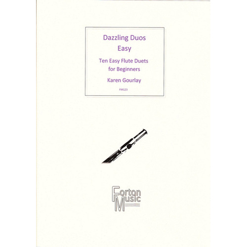 Dazzling Duos Easy For Flute Book