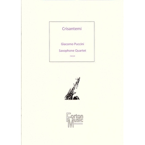 Crisantemi Saxophone Quartet SATB