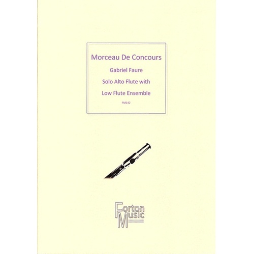 Morceau De Concours Ensemble (Alto Flute Solo) Book