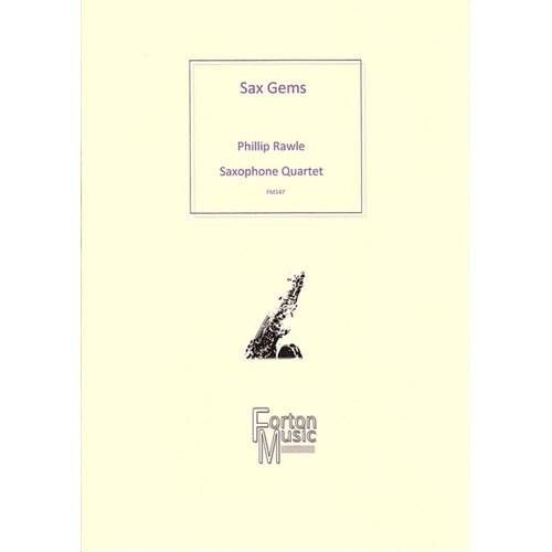 Sax Gems Saxophone Quartet SATB