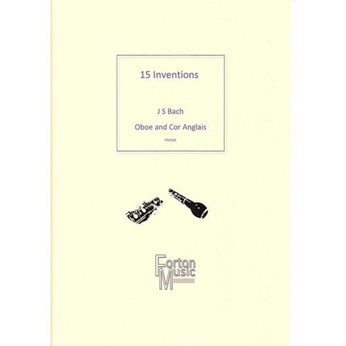 15 Inventions Oboe/Cor Anglais Duet Book