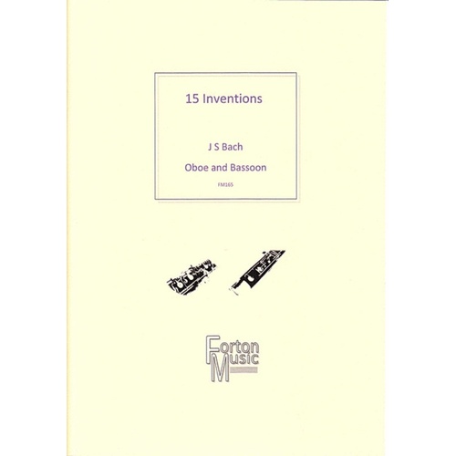 15 Inventions Oboe/Bassoon Duet Book