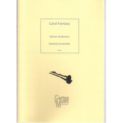 Carol Fantasy Clarinet Ensemble Book