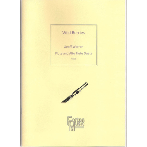Wild Berries Flute/Alto Flute Duets Book