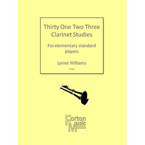 Thirty One Two Three Clarinet Studies (Softcover Book)