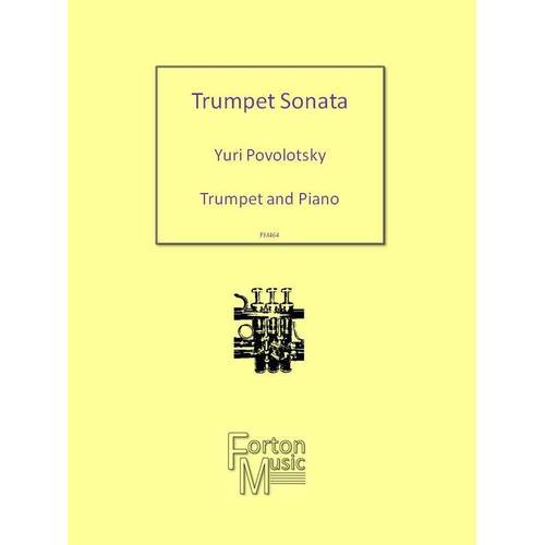 Povolotsky - Trumpet Sonata Trumpet/Piano (Softcover Book)