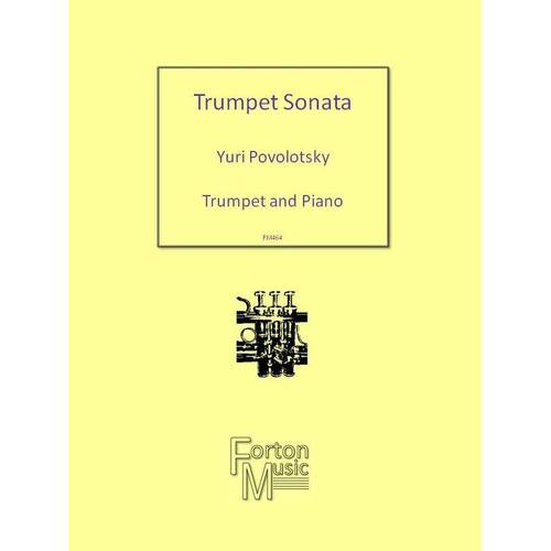 Povolotsky - Trumpet Sonata Trumpet/Piano (Softcover Book)
