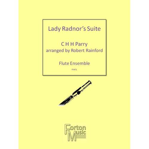 Lady Radnors Suite Flute Ensemble (Music Score/Parts) Book