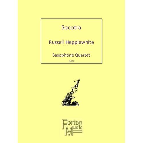 Socotra Sax Quartet (Music Score/Parts) Book