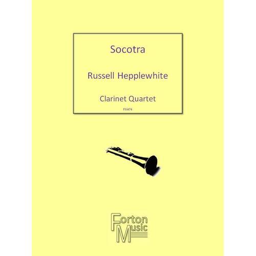 Socotra Clarinet Quartet (Music Score/Parts) Book