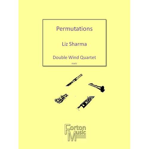 Permutations Double Wind Quartet (Music Score/Parts) Book